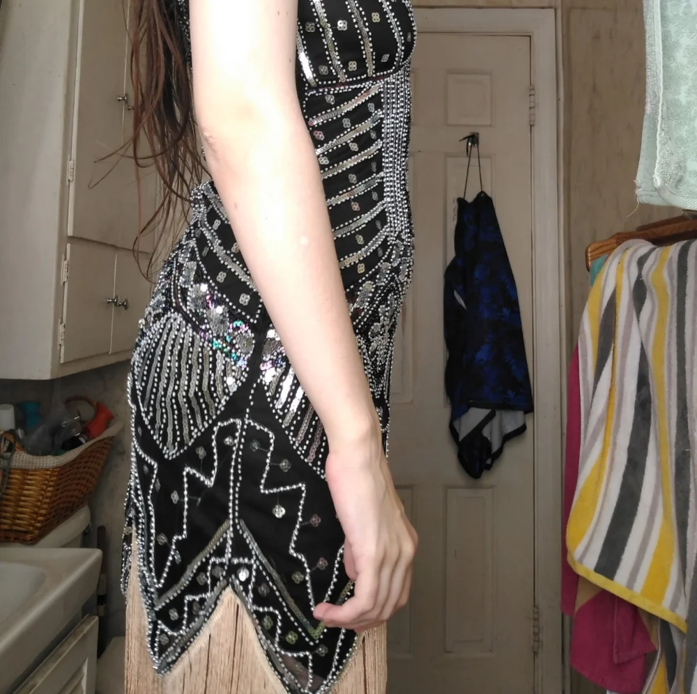 Sequin Flapper Dress - Picture 3 of 6